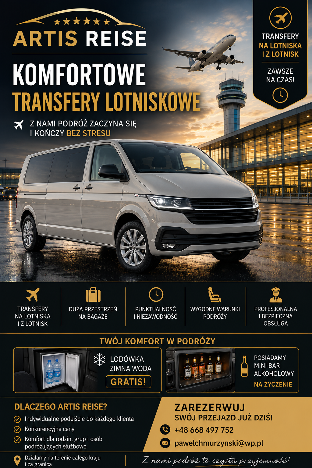 ARTIS REISE – Flughafentransfers